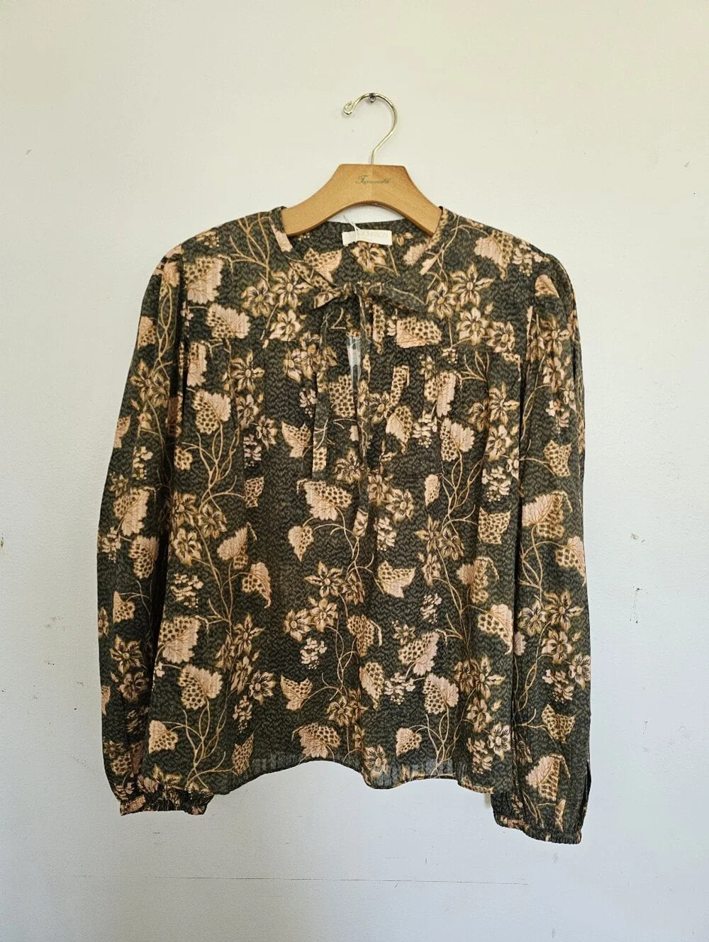 Ulla Johnson Tillie Balsam Floral Long Sleeve Blouse